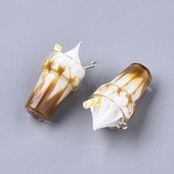 Resin Pendants&nbsp;CRES-S359-19C