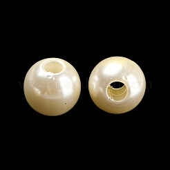 ABS Plastic Imitation Pearl Bead&nbsp;X-KY-C017-18B