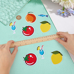 20Pcs 5 Styles Computerized Embroidery Cloth Iron on/Sew on Patches&nbsp;PATC-MA0001-63