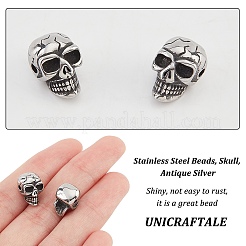 304 Stainless Steel Beads&nbsp;STAS-A032-024AS