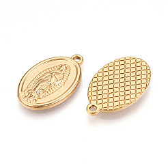 304 Stainless Steel Pendants&nbsp;STAS-N109-123G