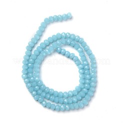 Faceted Rondelle Glass Beads Strands&nbsp;GLAA-I033-3mm-M