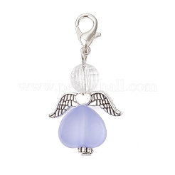 Heart Angel Acrylic Pendant Decorations&nbsp;HJEW-JM03566-02
