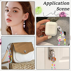800Pcs 2 Styles Cross Theme Acrylic Beads&nbsp;MACR-PA0001-45B