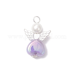 Alloy Acrylic Angel Pendants&nbsp;PALLOY-JF04138