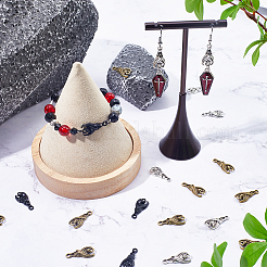 90Pcs 3 Colors Alloy Pendants&nbsp;FIND-SC0006-51