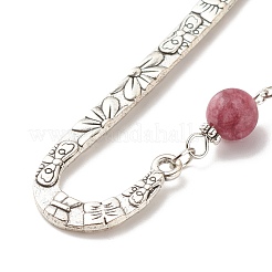 Tibetan Style Alloy Bookmarks&nbsp;AJEW-JK00182-04