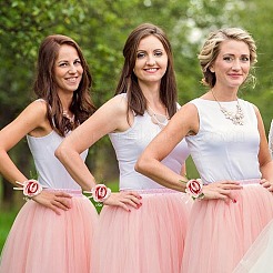 4Pcs Silk Wrist Corsage&nbsp;AJEW-CP0001-63