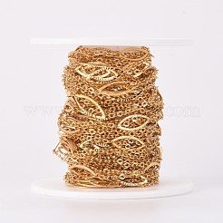 Ion Plating(IP) 304 Stainless Steel Cable Chains&nbsp;CHS-E020-01G
