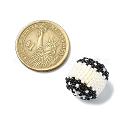 Seed Beads Beaded Charms&nbsp;PALLOY-MZ00290