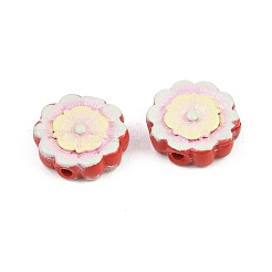 Printed Cinnabar Beads&nbsp;CARL-A001-01D