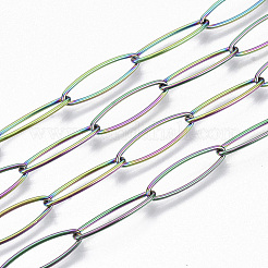 Ion Plating(IP) 304 Stainless Steel Paperclip Chains&nbsp;CHS-S006-JN958-3