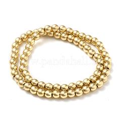 Electroplate Non-magnetic Synthetic Hematite Bead Strands&nbsp;G-Q466-6mm-04