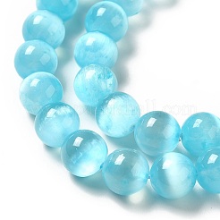 Natural Selenite Beads Strands&nbsp;G-P493-01D