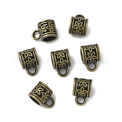 Tibetan Style Alloy Tube Bails&nbsp;FIND-F012-04AB