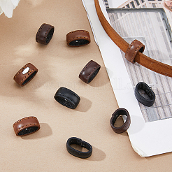 18Pcs 3 Colors Leather Belt Loop Ring&nbsp;DIY-FH0010-92