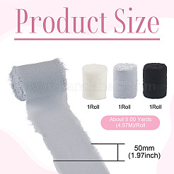 3 Rolls 3 Colors Polyester Ribbon&nbsp;OCOR-TA0003-28C