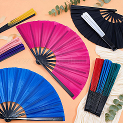 10Pcs 10 Styles Polyester Fan Display Decorations&nbsp;DIY-NB0015-68