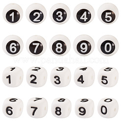 40Pcs 20 Styles Silicone Beads&nbsp;SIL-TA0002-54
