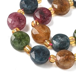 Natural Multicolor Tourmaline Beads Strands&nbsp;G-G271-C02-10mm