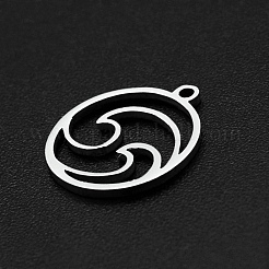 Non-Tarnish 201 Stainless Steel Charms&nbsp;STAS-N090-LA001