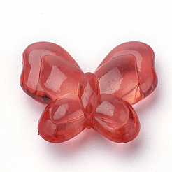 Transparent Acrylic Beads&nbsp;X-TACR-T002-18