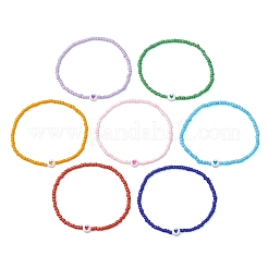 Glass Seed Beads Stretch Bracelets&nbsp;BJEW-JB13539