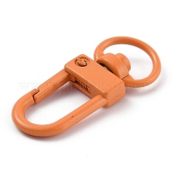 Zinc Alloy Baking Paint Swivel Snap Hooks Clasps&nbsp;X-PALLOY-H194-A