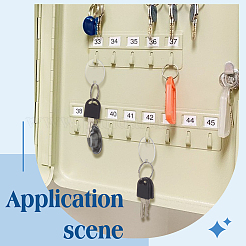 DIY Blank Oval Charm Keychain Making Kit&nbsp;DIY-BC0012-42