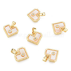 Natural Freshwater Shell Charms&nbsp;KK-N233-414