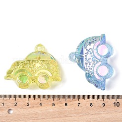 Electroplate Transparent UV Plating Acrylic Pendants&nbsp;OACR-I014-22