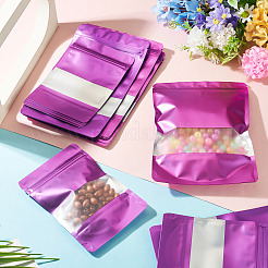 18Pcs 3 Styles PE Resealable Bags with Window&nbsp;OPP-TAD0001-01E