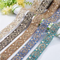 Ethnic Style Polyester Ribbon for Sewing Decoration&nbsp;OCOR-WH20007-26E