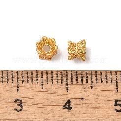 Rack Plating Brass Spacer Beads&nbsp;KK-S375-14G