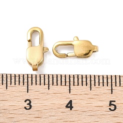 Ion Plating(IP) 304 Stainless Steel Lobster Claw Clasps&nbsp;STAS-F094-05B-G