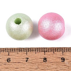 Luminous UV Plating Opaque Acrylic Beads&nbsp;OACR-Q204-16MM-01