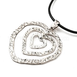 Alloy Pendant Necklaces&nbsp;LS-NJEW-K261-09A-AS