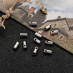Tarnish Resistant 304 Stainless Steel Cord Ends&nbsp;STAS-E033-1