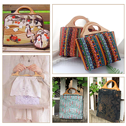 Wooden D-shaped Bag Handles&nbsp;WOOD-WH0124-23