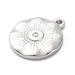 304 Stainless Steel Pendants&nbsp;STAS-S163-30P