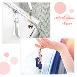 30Pcs 6 Styles Bowknot Alloy Enamel Pendant Decorations&nbsp;HJEW-HS00101