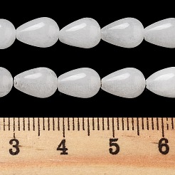 Natural White Jade Beads Strands&nbsp;G-B106-A31-01