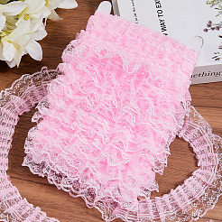10M Polyester Pleated Lace Trim&nbsp;OCOR-CY0002-17A