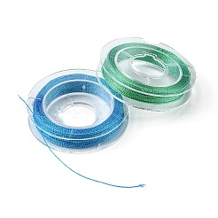 10 Rolls 3-Ply Metallic Polyester Threads&nbsp;MCOR-YW0001-03D