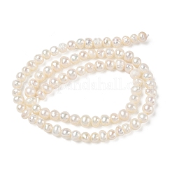 Natural Cultured Freshwater Pearl Beads Strands&nbsp;PA-CBAC463-14