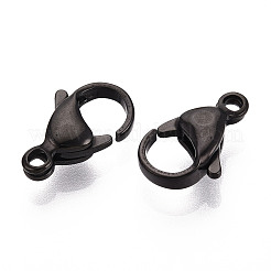 304 Stainless Steel Lobster Claw Clasps&nbsp;LS-STAS-T065-15mm-34B
