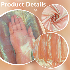 Symphony Laser Polyester Fabric&nbsp;DIY-WH0060-36C