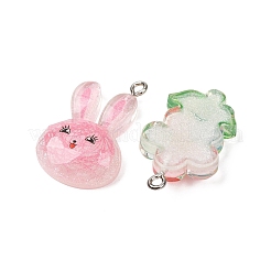 Transparent Resin Pendants&nbsp;RE-CBA6A90-01P