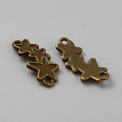 Tibetan Style Alloy Connector Charms&nbsp;LS-FIND-WH0152-771AB
