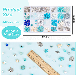 DIY Ocean Theme Jewelry Making Kit&nbsp;DGLA-PH0001-15